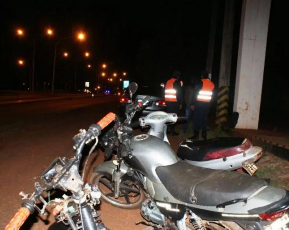 Joven motociclista de Oberá murió trágicamente en la autovía Juan Pablo II