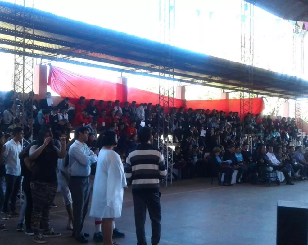 Se realiza un encuentro de jóvenes en el municipio de Candelaria