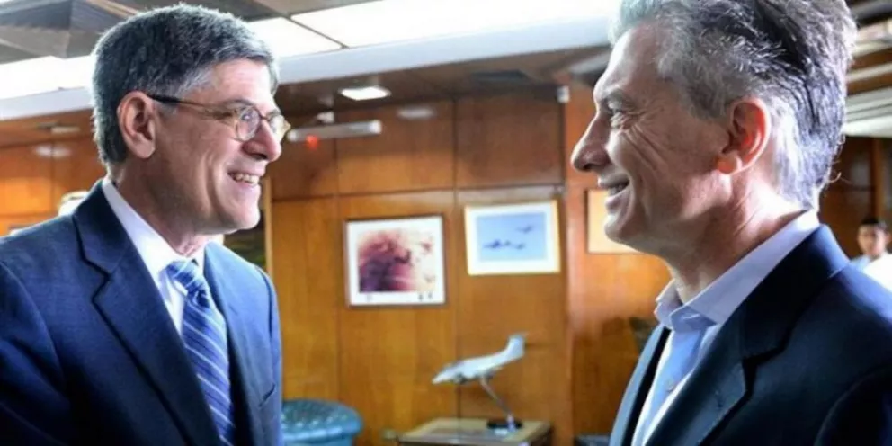 Macri se reunió con Lew, el secretario del Tesoro de los Estados Unidos