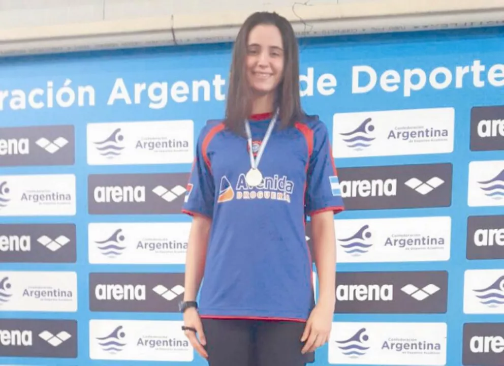 Astrid Olmedo se colgó una nueva medalla de oro