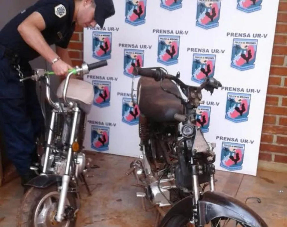 En Puerto Iguazú secuestraron una moto y hasta una bomba de agua durante un operativo