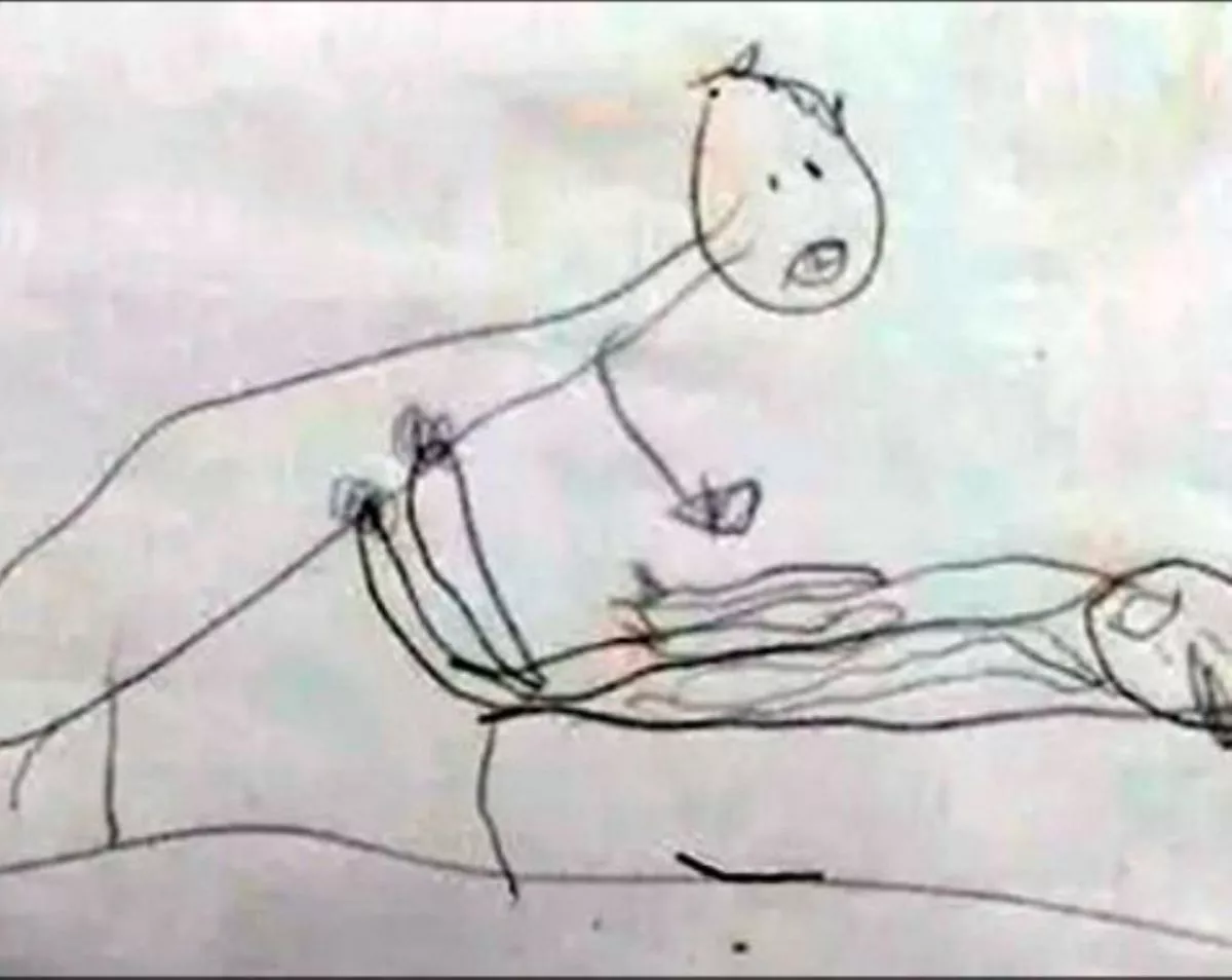Una nena de cinco años revela en un dibujo el abuso sexual de un pastor |  EL TERRITORIO noticias de Misiones