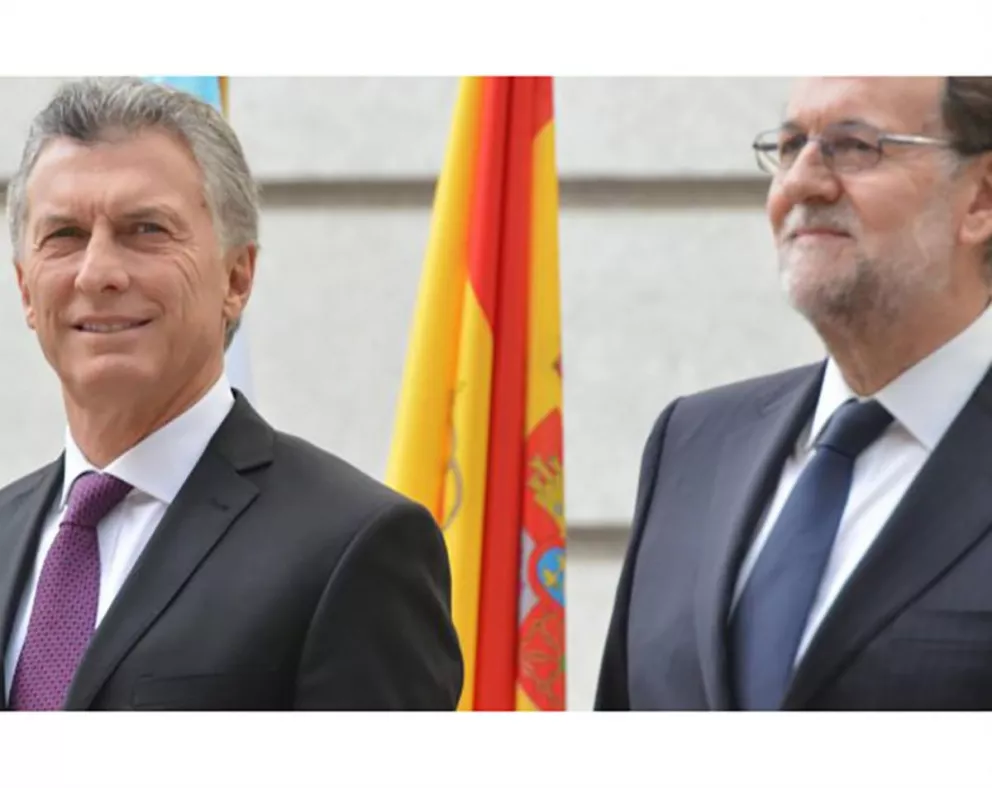 Rajoy aseguró que “todo Europa percibe” que Macri “está dando pasos muy bien dados” 