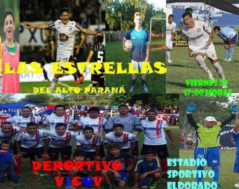 Hoy partido a beneficio del Hospital Samic de Eldorado