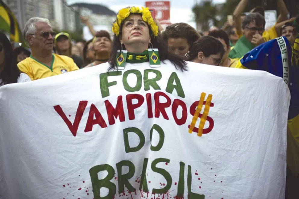 Se redoblan las protestas en Brasil  