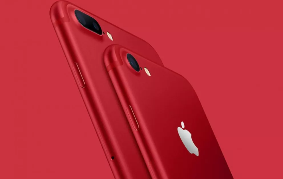 Anunciaron el iPhone 7 Special Edition color rojo pasión