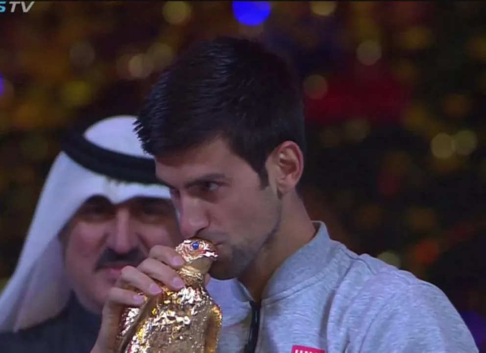 Novak Djokovic le ganó la final a Andy Murray y es el campeón del ATP de Doha