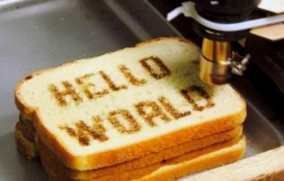 Impresoras 3D comenzaron a crear comida