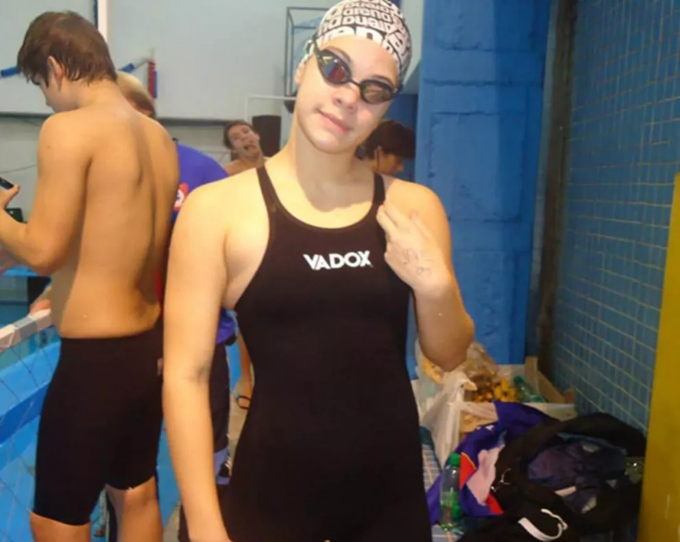 Oriana Duarte, la nadadora posadeña que forma parte del programa para los Juegos Olímpicos de la Juventud, Buenos Aires 2018