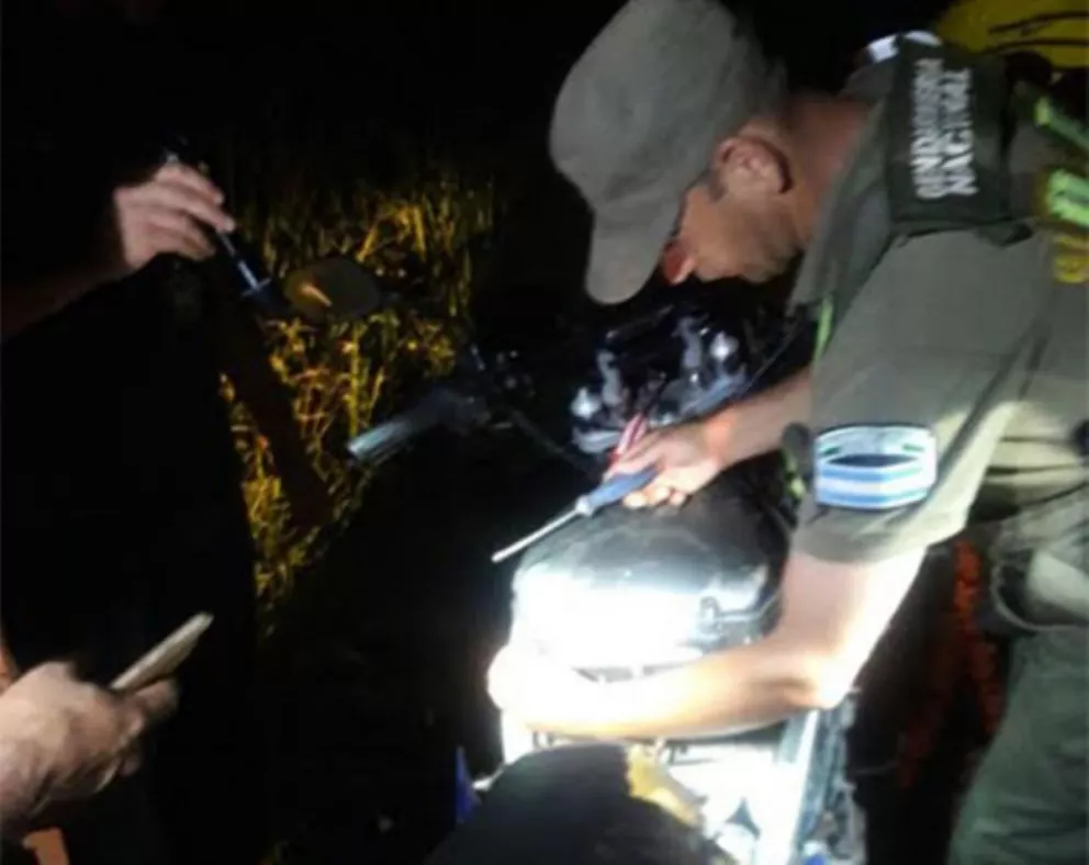 San Ignacio: cae motoquero con 4 kilos de cocaína en el filtro de aire