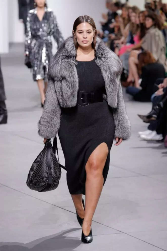 Ashley Graham, la modelo talla XL que se luce en NY