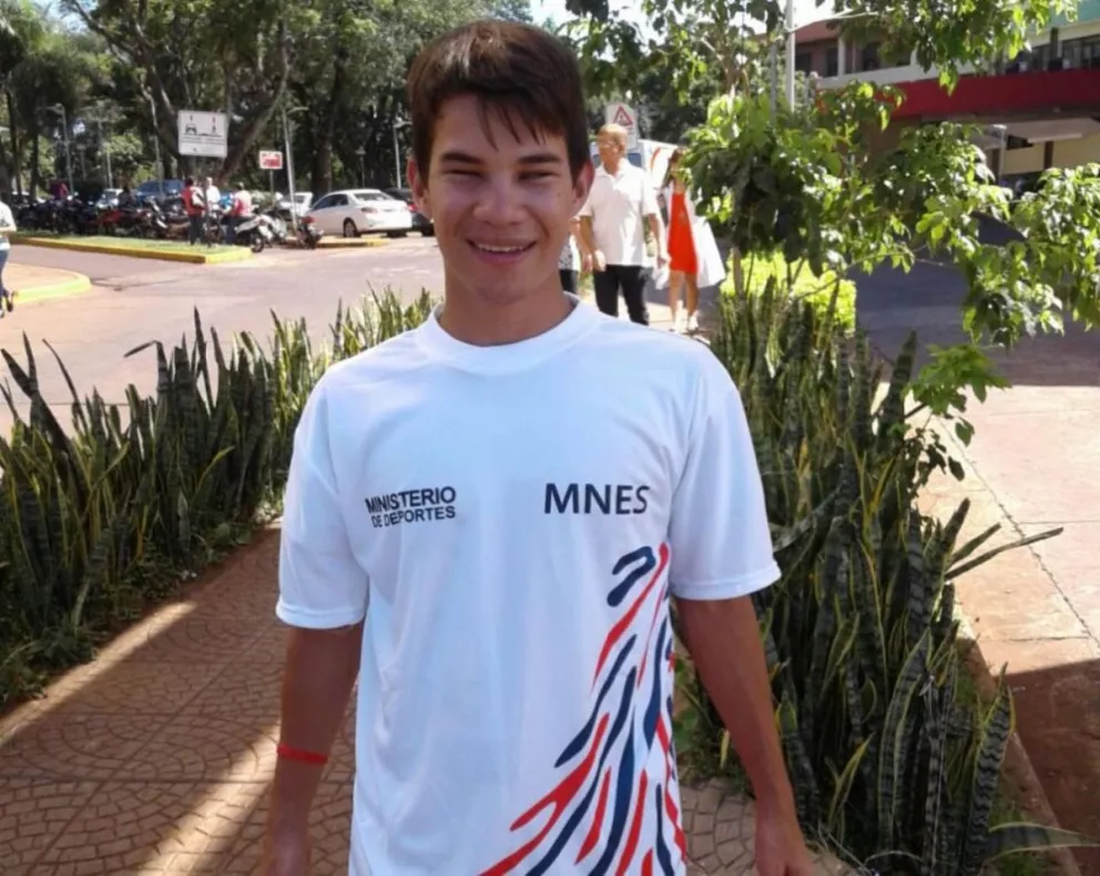 Mario Ríos, otro misionero que estará en los juegos Parapanamericanos juveniles