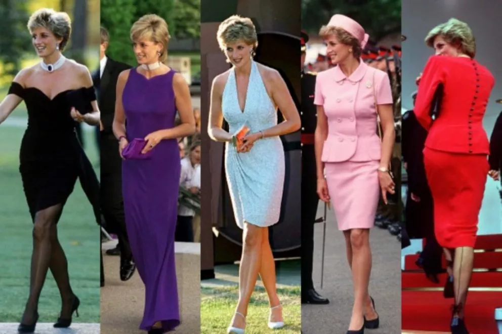 La princesa Diana, un ícono de la moda a 20 años de su muerte
