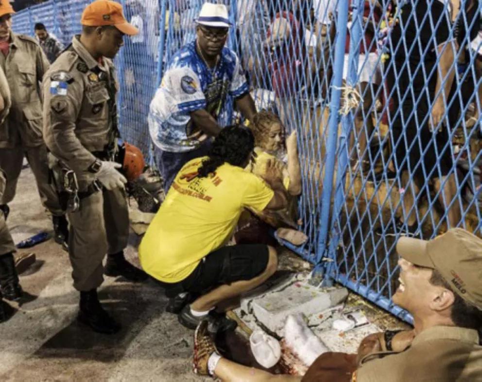 Veinte heridos en el inicio del Carnaval de Río de Janeiro 