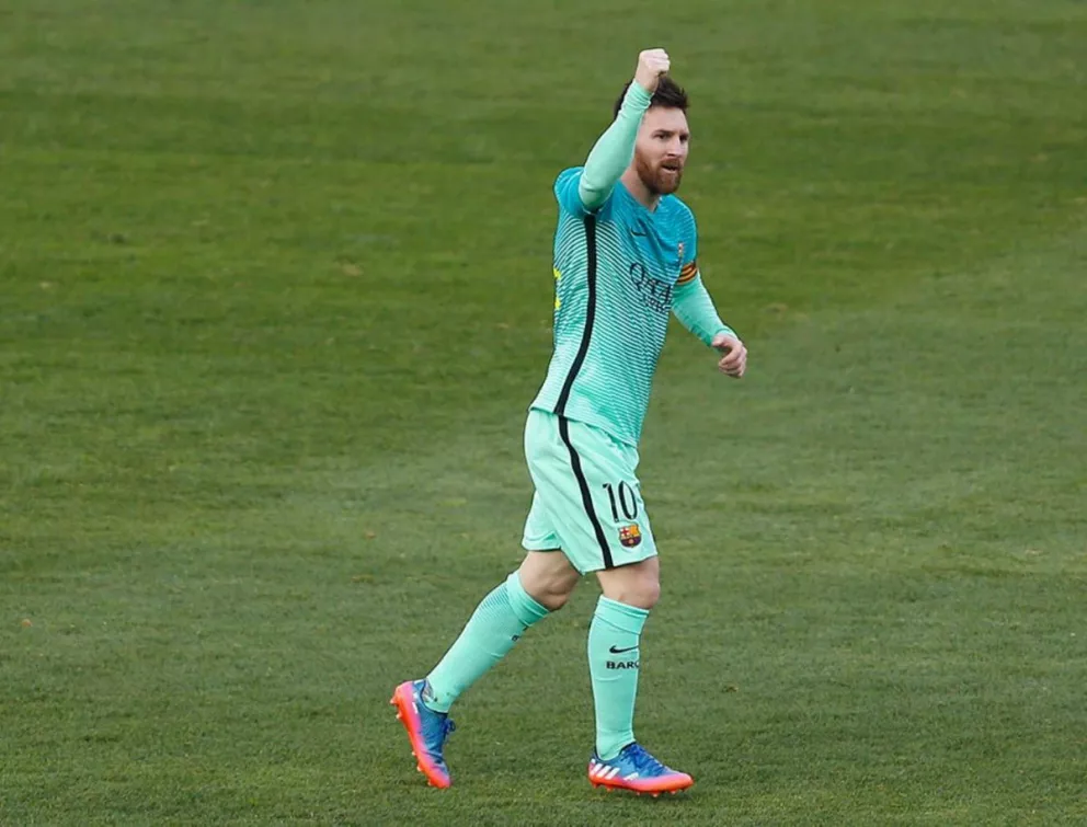 Messi salvó otra vez a Barcelona