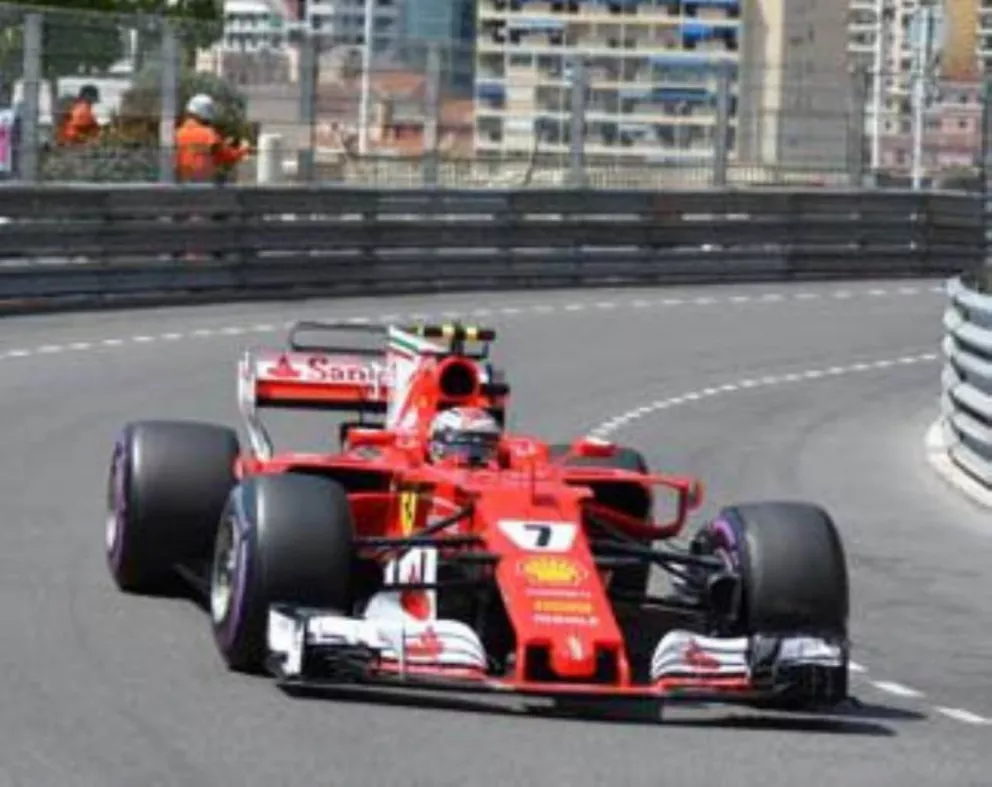 F1: Raikkonen se quedó con la pole en Mónaco