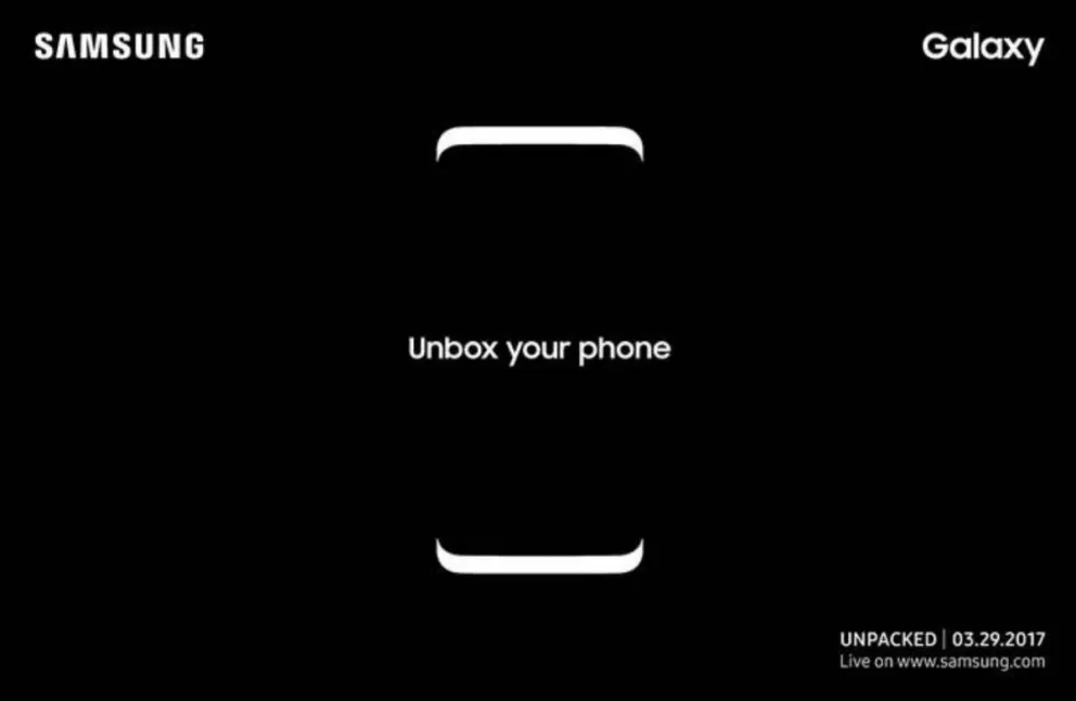 El Galaxy S8 se presentará el 29 de marzo en Nueva York