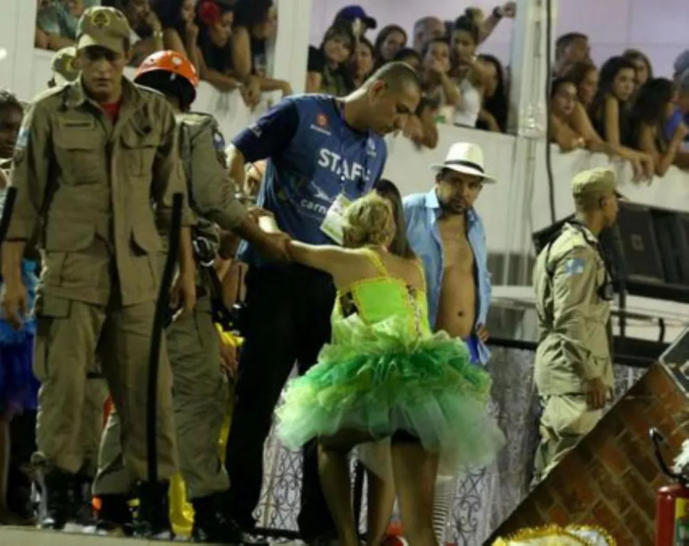 Nuevo accidente en el carnaval de Río dejó 12 heridos