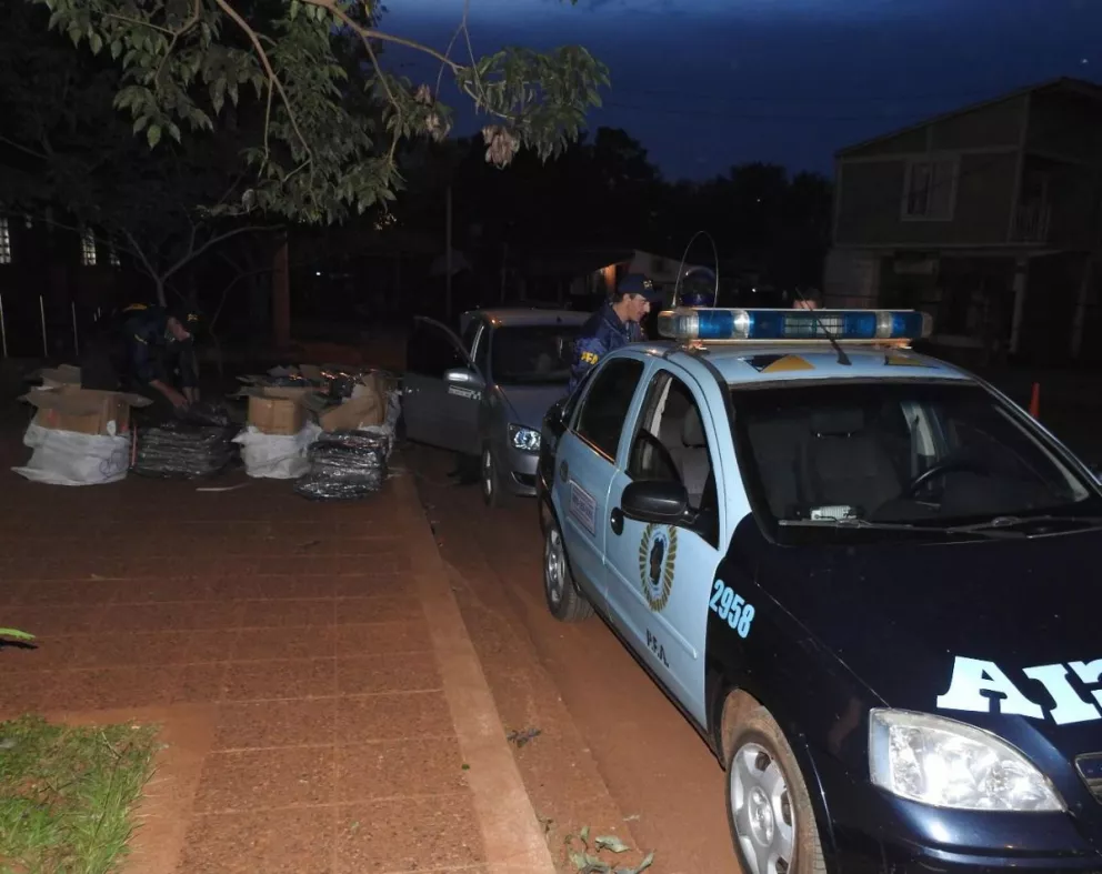 Policía Federal secuestró mercadería ingresada de forma ilegal a Iguazú