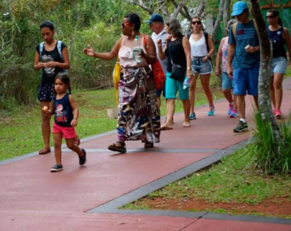 En lo que va de marzo, el Parque Iguazú recibió a más de 70 mil personas