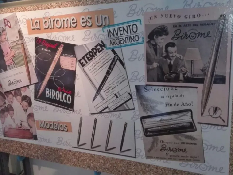 La birome.