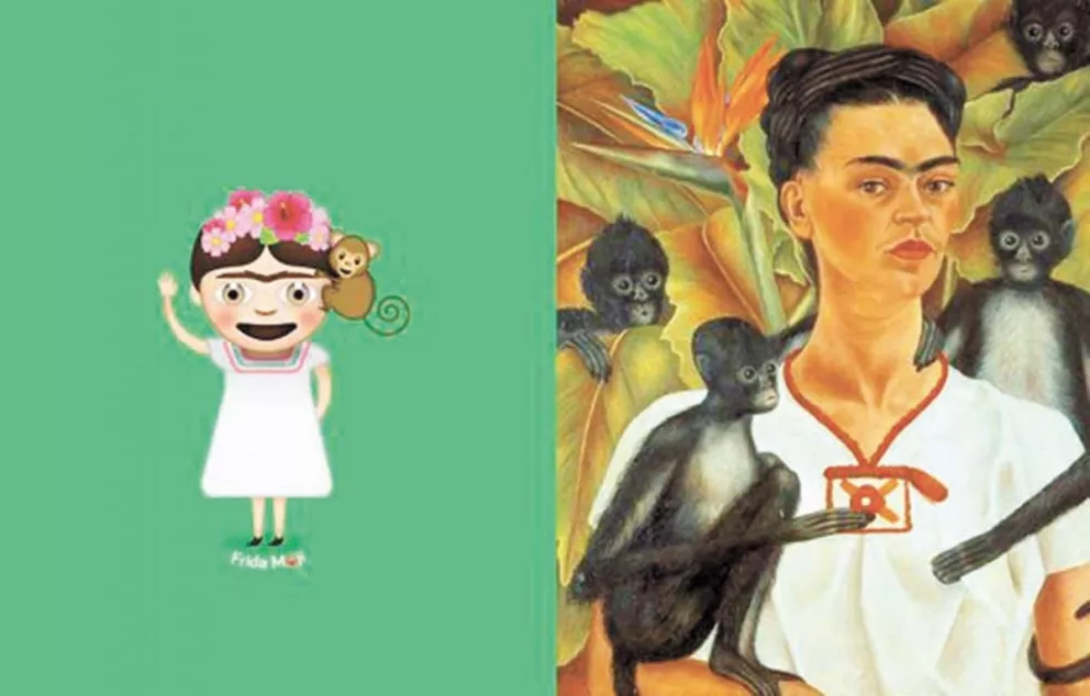 Ya están disponibles los emoticones de Frida