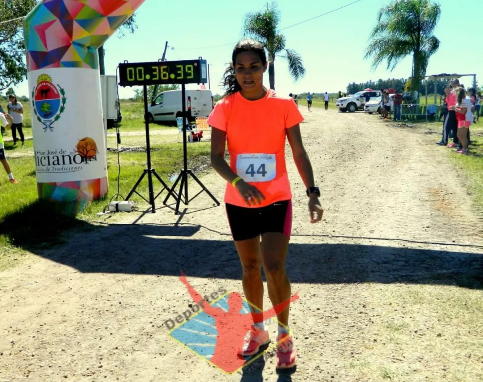 Brenda Spasiuk se quedó con los 10 kilómetros de San José Feliciano