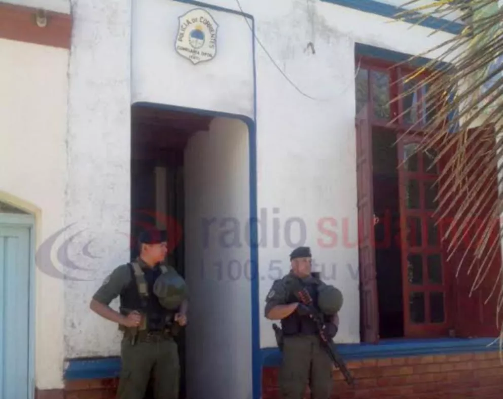 Investigación narco: Gendarmes allanaron la comisaría de Itatí 