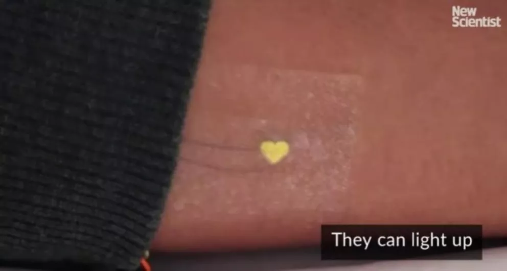 Se vienen los tatuajes electrónicos para controlar el celular