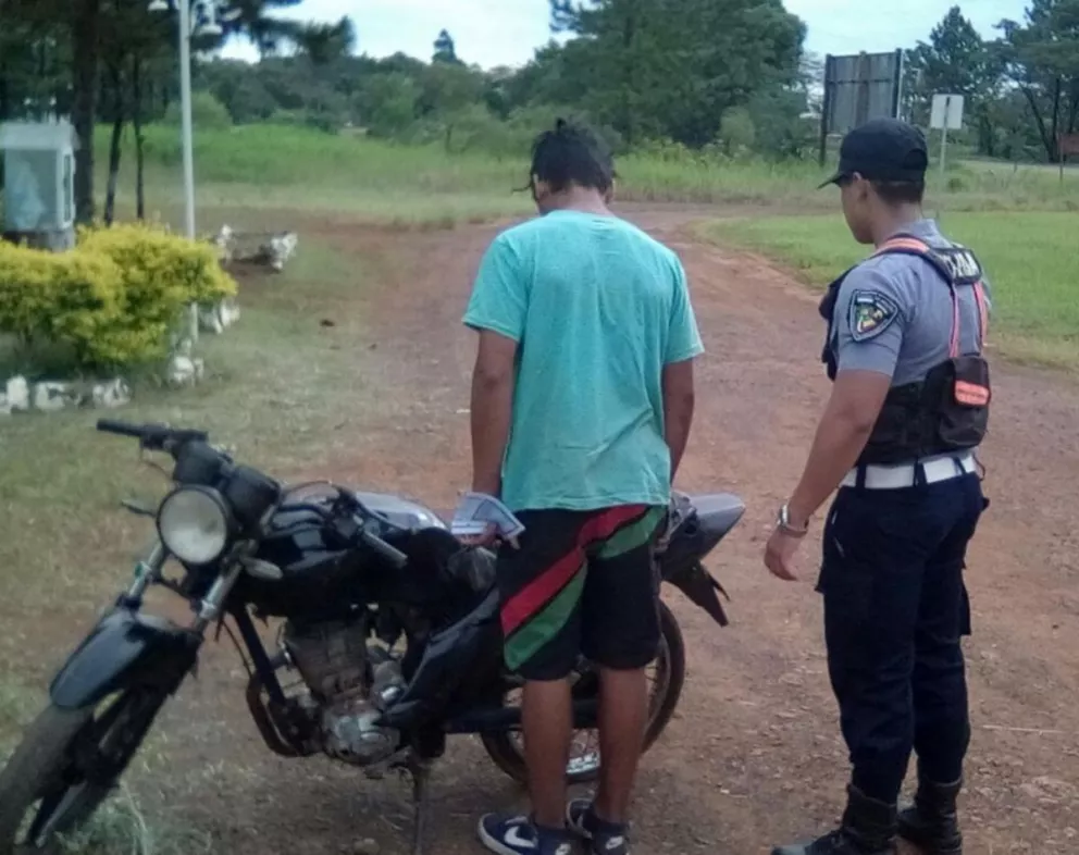 Operativo en Salto Encantado dejó un detenido y cinco motos retenidas