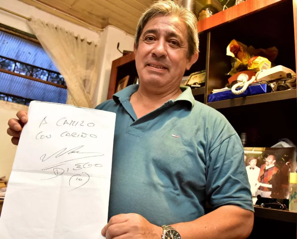 "Cuando vino Maradona nos dejó muchas anécdotas"
