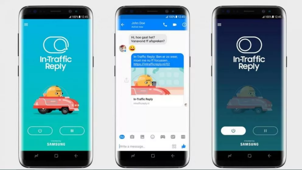 Samsung lanza una app para no distraerse con el celular mientras se maneja 