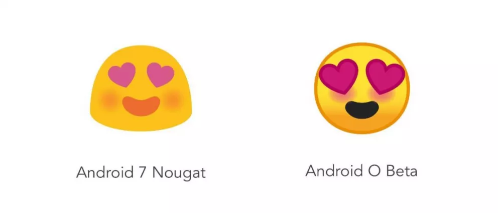 Google rediseña los emojis de Android para que dejen de parecer gusanos obesos