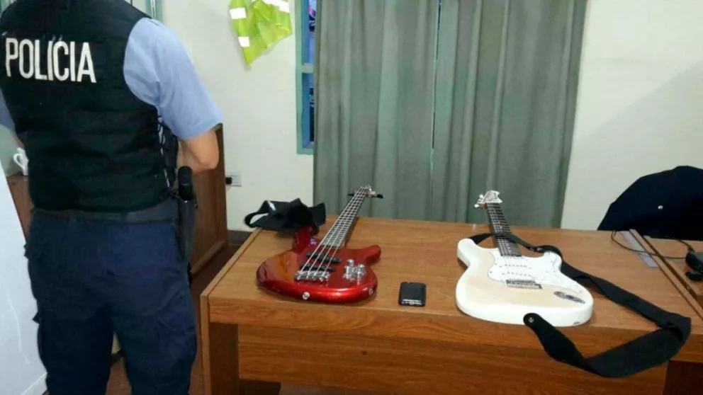 Odontólogo preso por robar dos instrumentos musicales