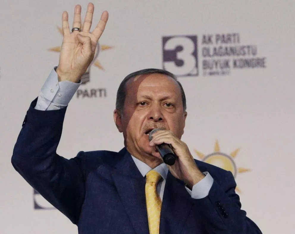 Erdogan, líder político turco.