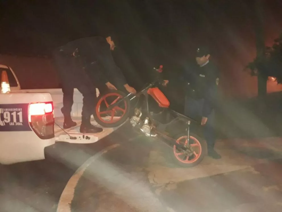 En operativo de prevención recuperaron dos motocicletas en Bonpland