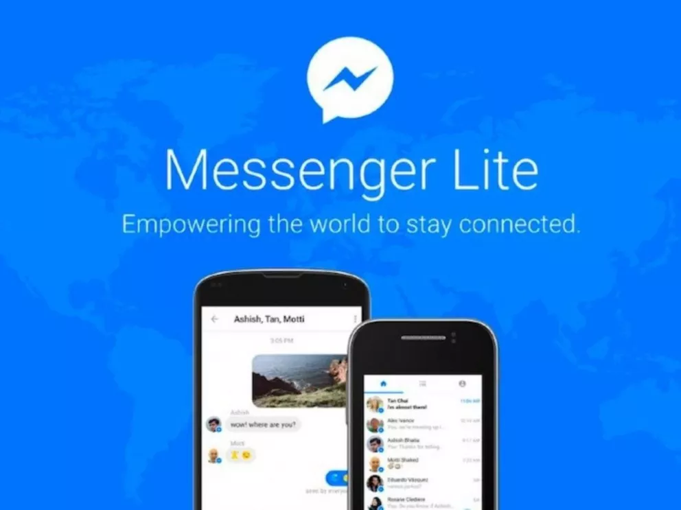 Messenger Lite disponible ahora en más de 100 países