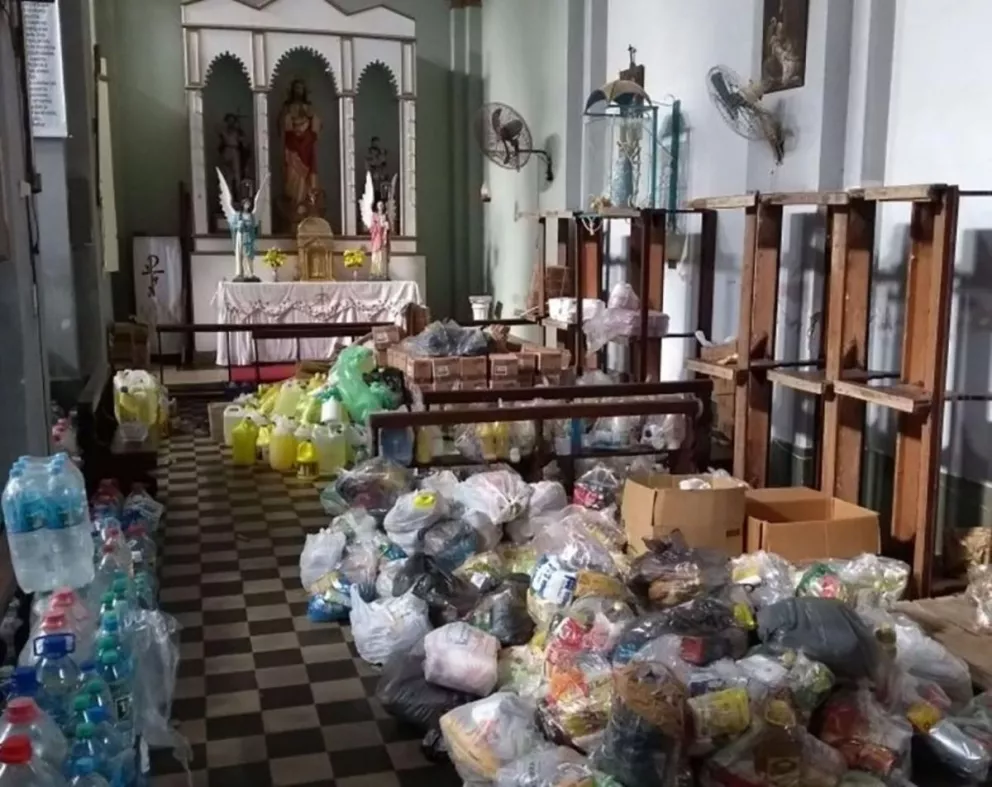 Con 500 evacuados, San Luís del Palmar necesita de donaciones