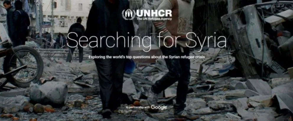 Google presenta una web para entender el conflicto en Siria y ayudar a los refugiados
