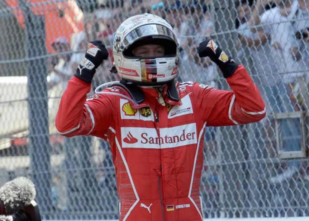 Vettel pegó el salto en la general.