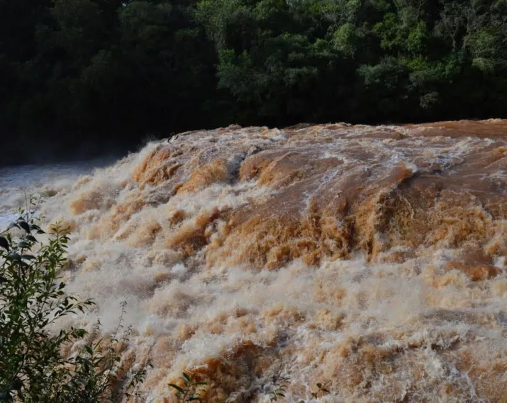 Las torrenciales lluvias provocaron el desborde del arroyo Tabay 