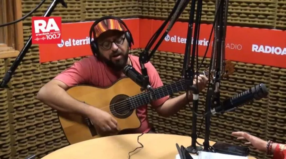 Julián Texeira compartió toda su música en Radioactiva