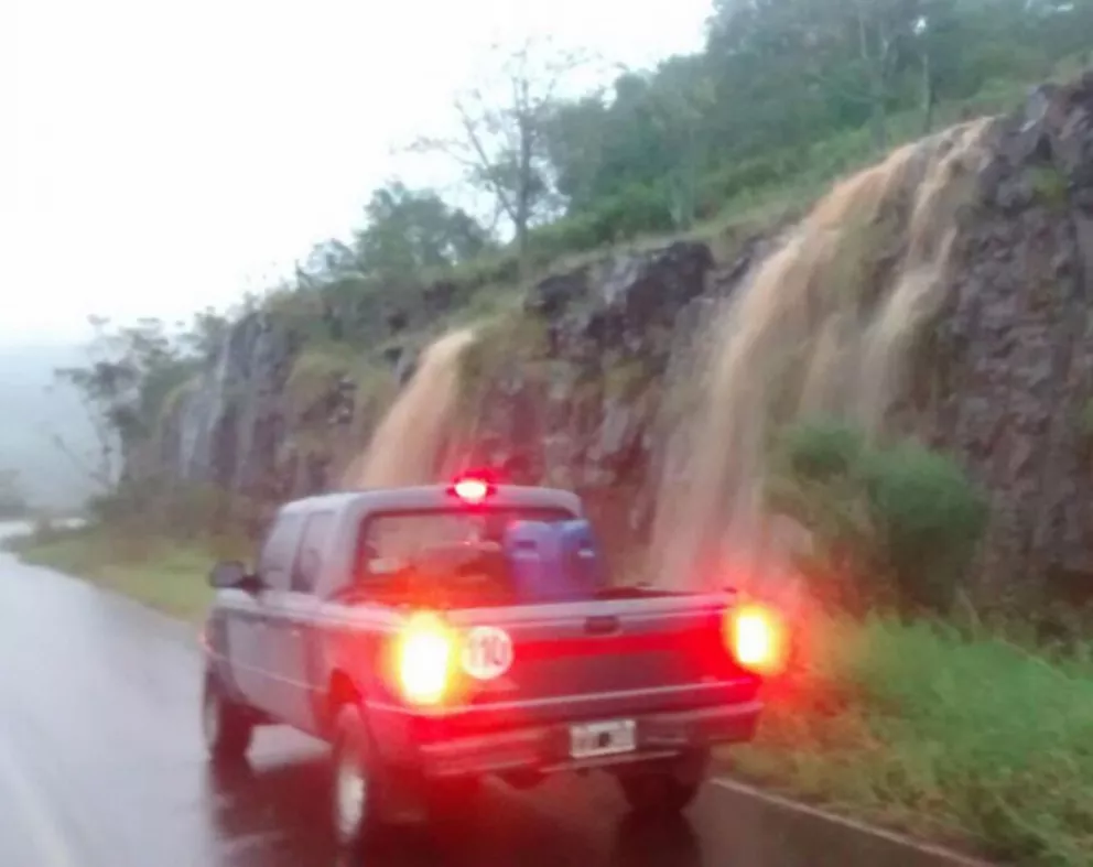 Estados de los caminos en Misiones tras las intensas lluvias