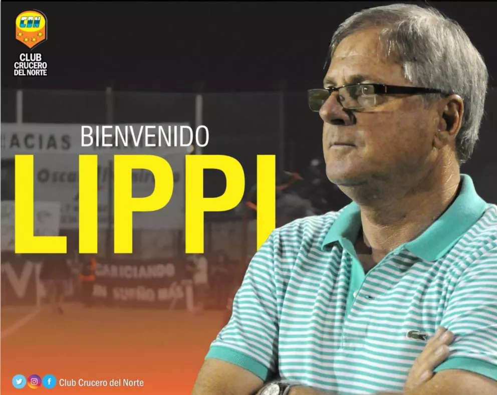 Lippi será presentado esta tarde como nuevo entrenador de Crucero 