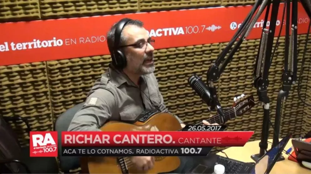 A pura música con Richar Cantero en Radioactiva 100.7
