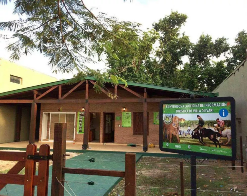 Parque Iberá: se inauguró la oficina de información turística en Villa Olivari