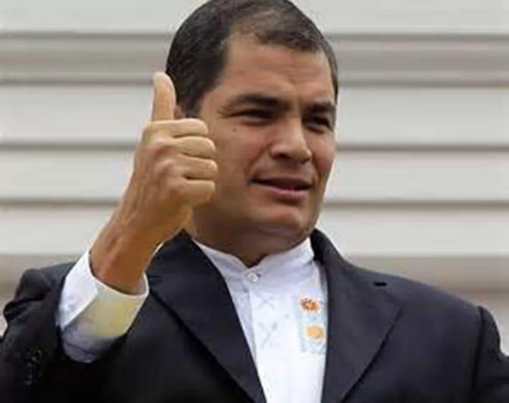 Rafael Correa, ex mandatario.