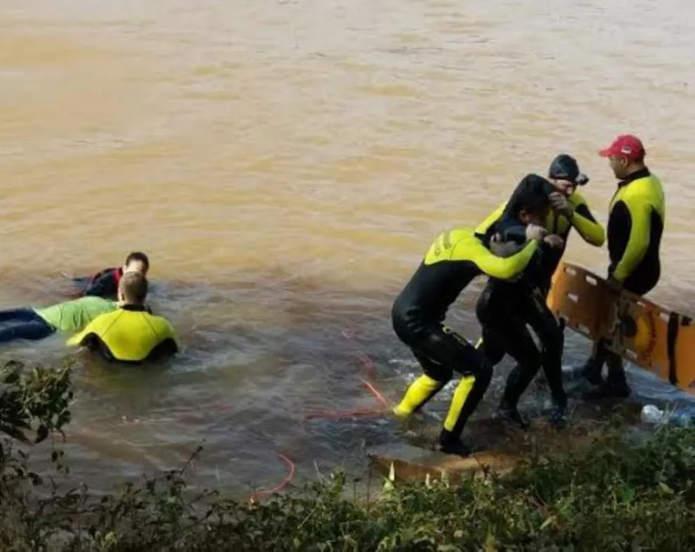 Se realizó en Panambi el primer simulacro de evacuación en inundación
