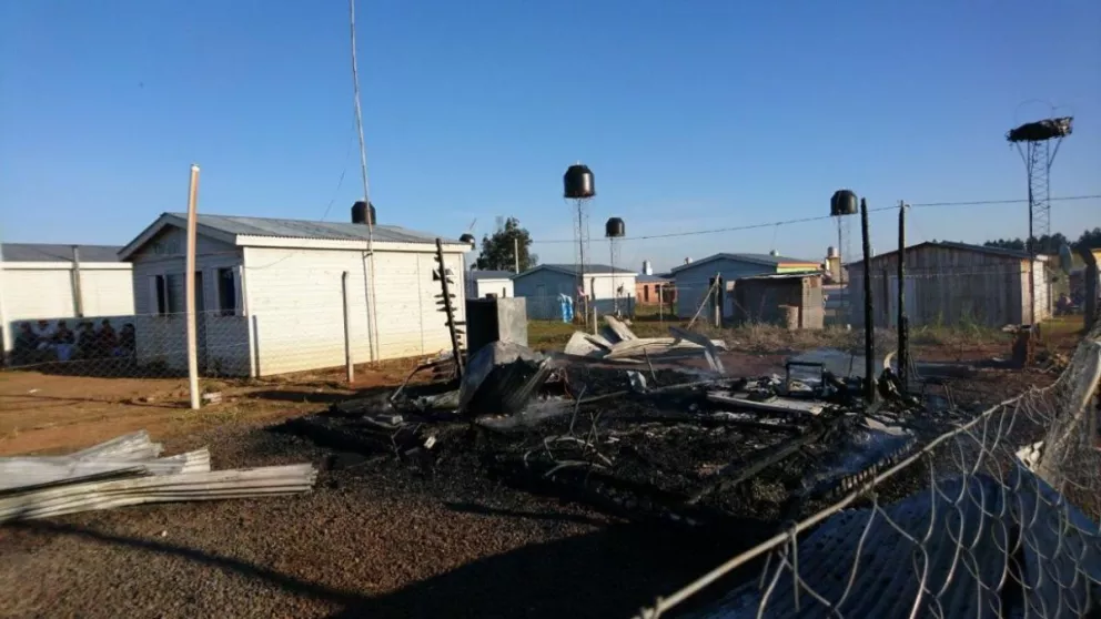 Incendio de una vivienda dejó una víctima fatal en San Javier