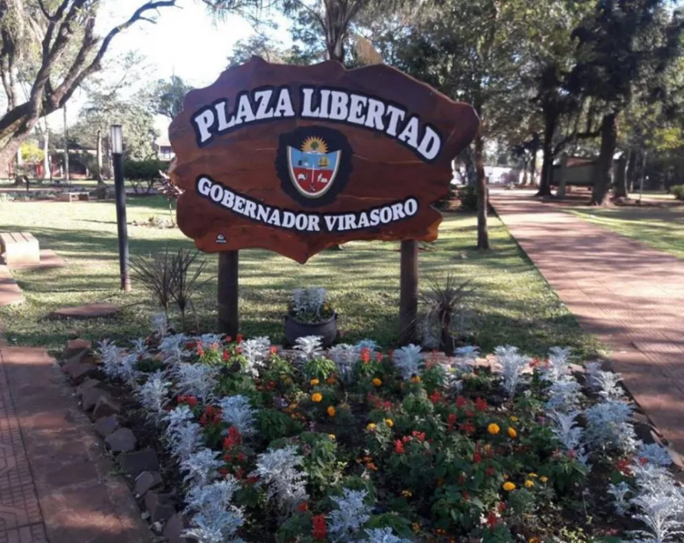 Plaza Libertad - Gobernador Virasoro.
